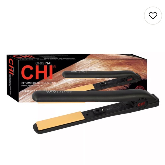 CHI Original Ceramic Hairstyling Iron - Black and Gold - Picture 1 of 4